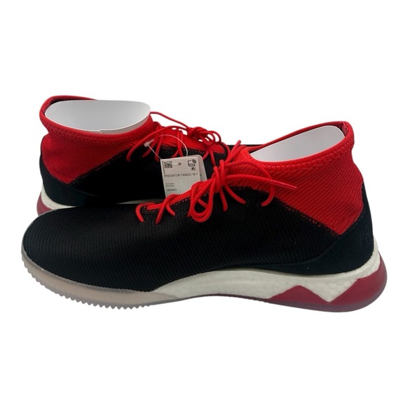 Adidas Predator Tango 18.1 TR Soccer Shoes Mens Sz 8 Black White Red Sneakers main image 13